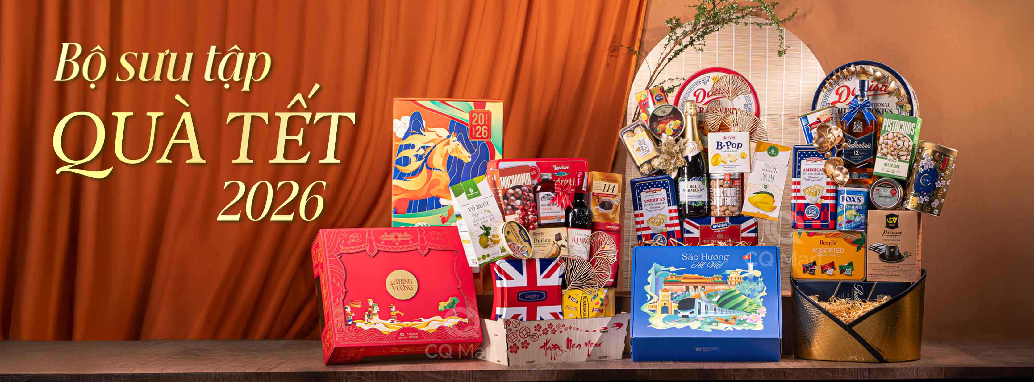 Quà tết 2026 Quà tết CQ MART