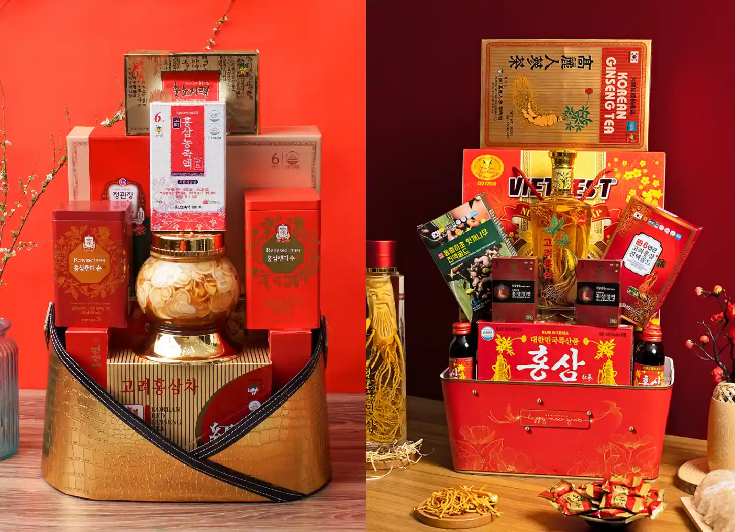 Giỏ qu&agrave; tết H&agrave;n Quốc l&agrave; g&igrave;
