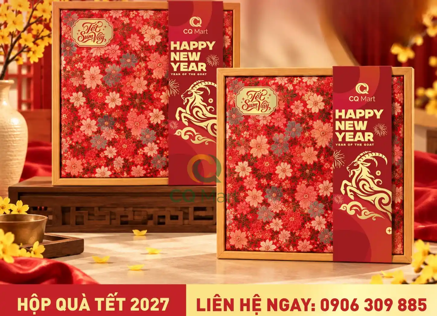 Hộp quà Tết Tết Sum Vầy