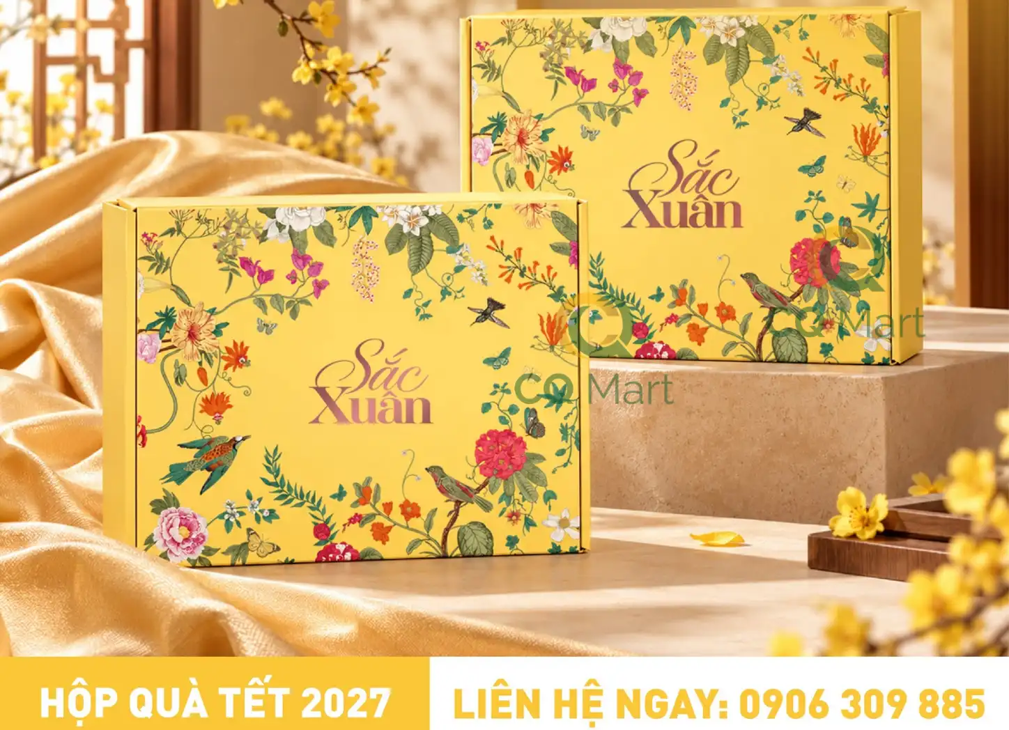 Hộp quà Tết Sắc Xuân