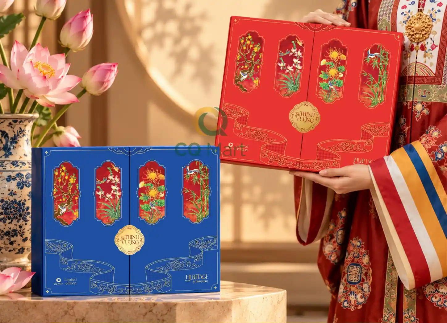 Hộp quà Tết Thịnh Vượng