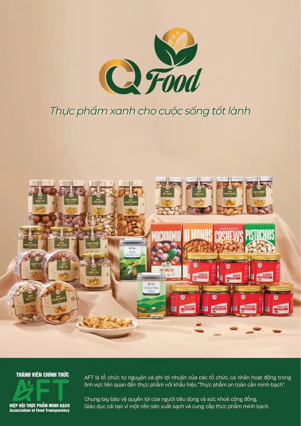 Tiêu chí chọn hạt điều quà tết