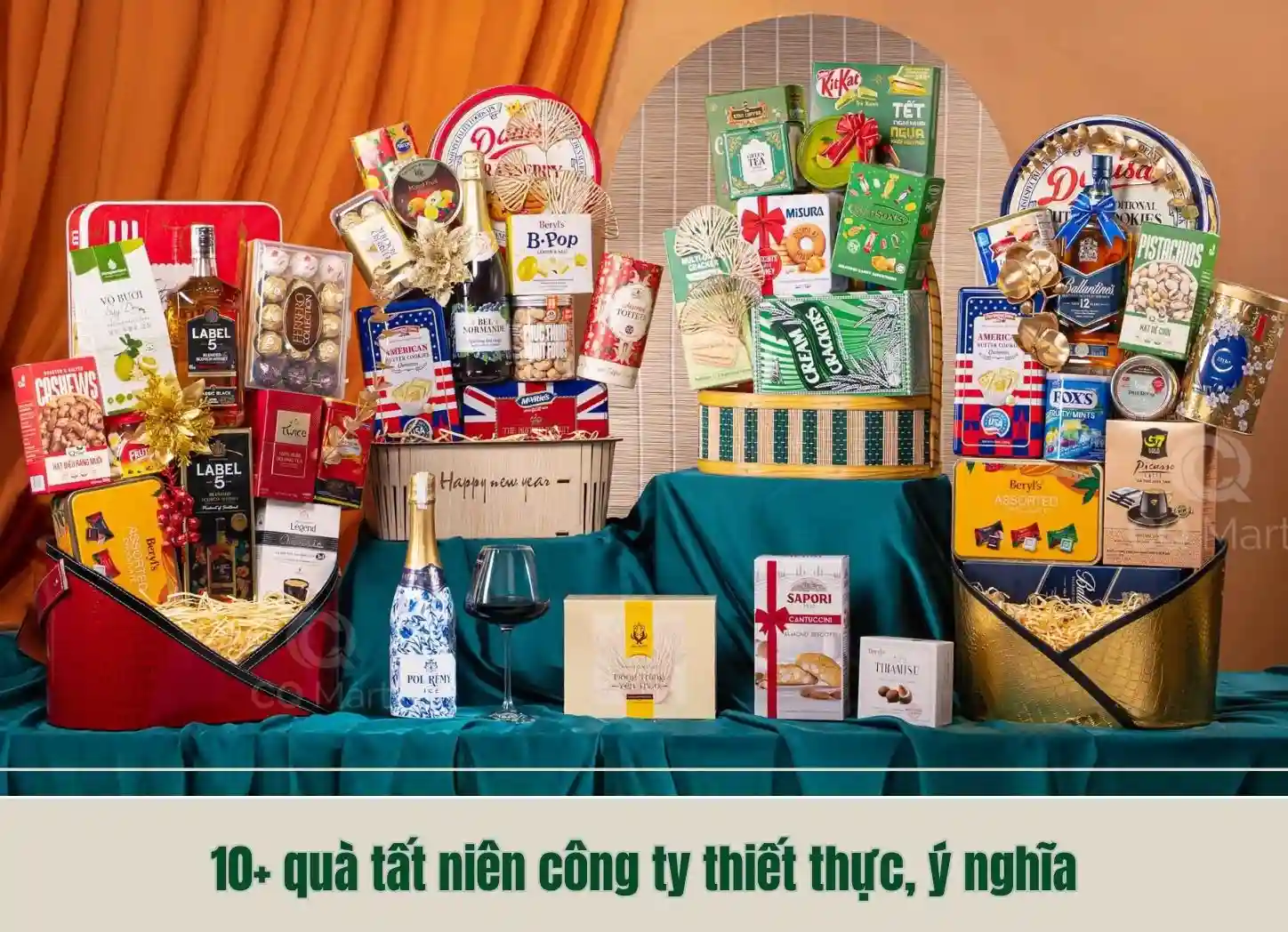 10 món quà tất niên công ty thiết thực, dễ lựa chọn