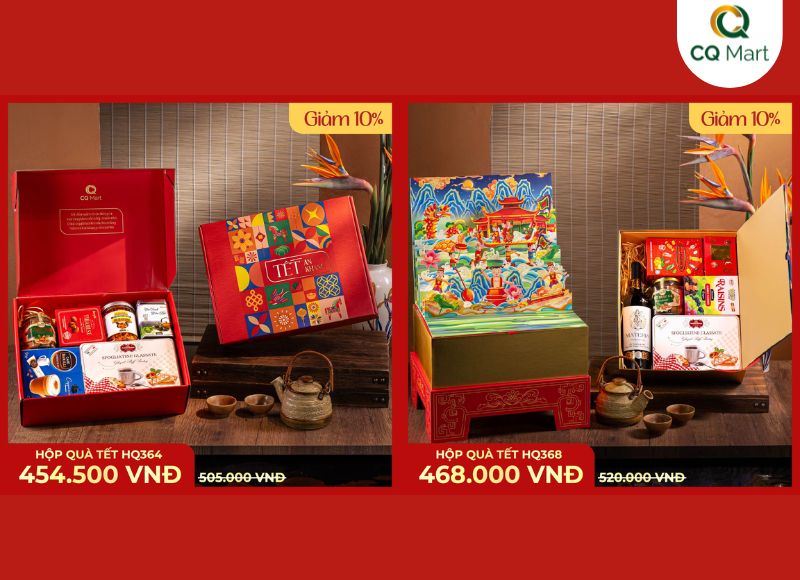 Cách chọn hộp quà về nhà ăn tết phù hợp