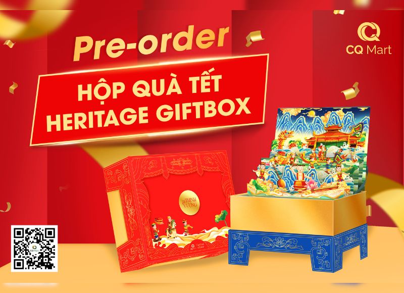 Heritage Giftbox 2026 – Hộp quà Tết mang tinh hoa văn hoá Việt