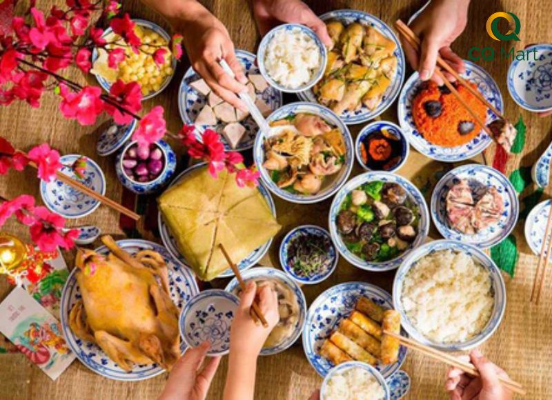 Mâm cơm ngày Tết – Hương vị truyền thống