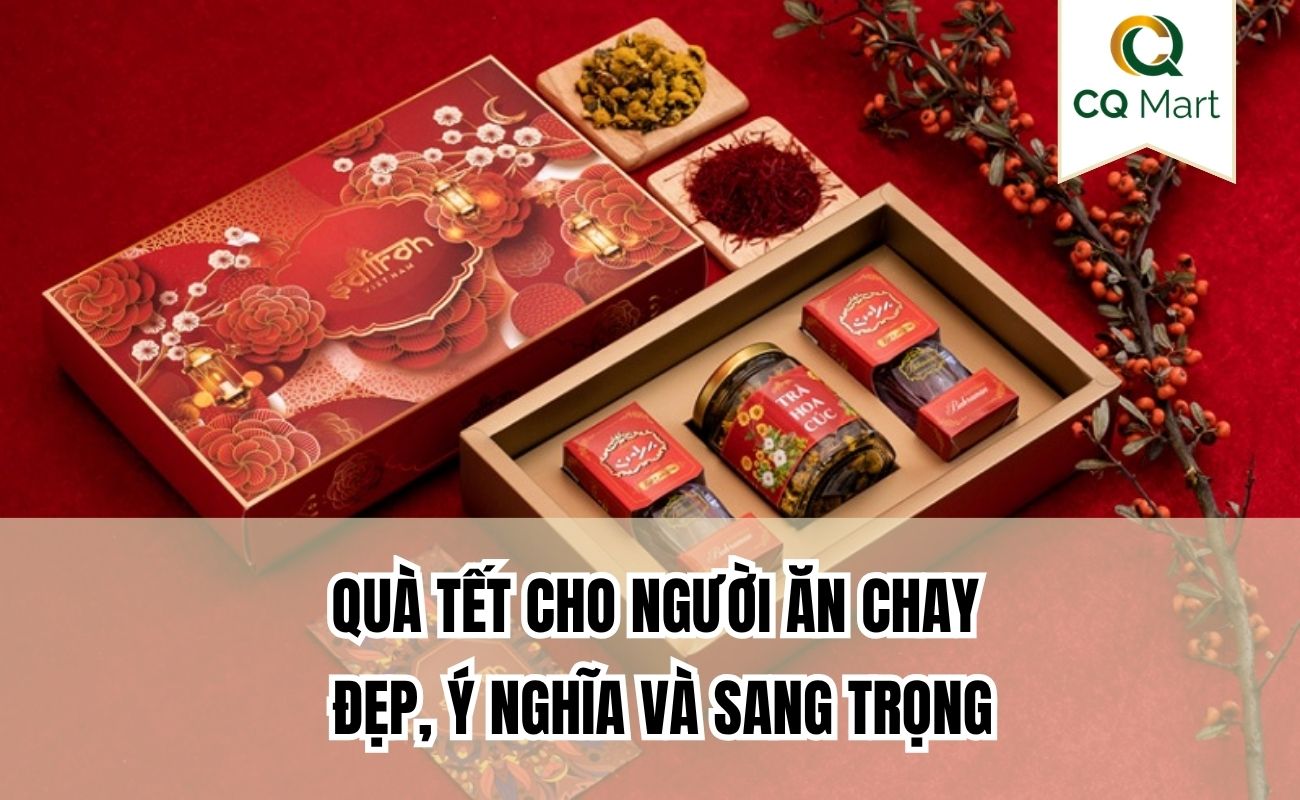 Quà tết cho người ăn chay đẹp, ý nghĩa và sang trọng