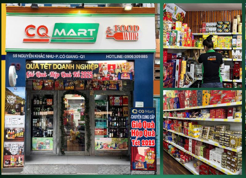 Quà Tết CQ Mart ra mắt bộ sưu tập hộp quà Tết Thịnh Vượng