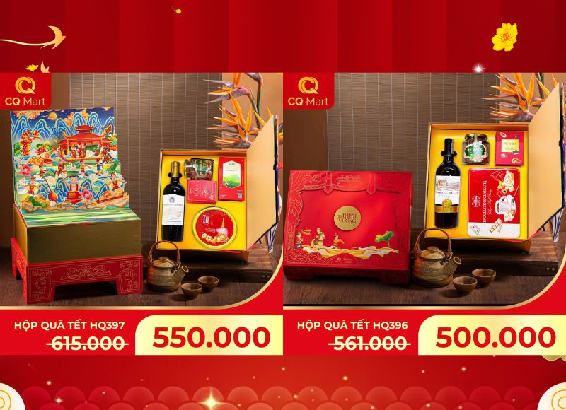 Ưu đãi dành cho khách hàng đặt quà tết sớm tại CQ Mart