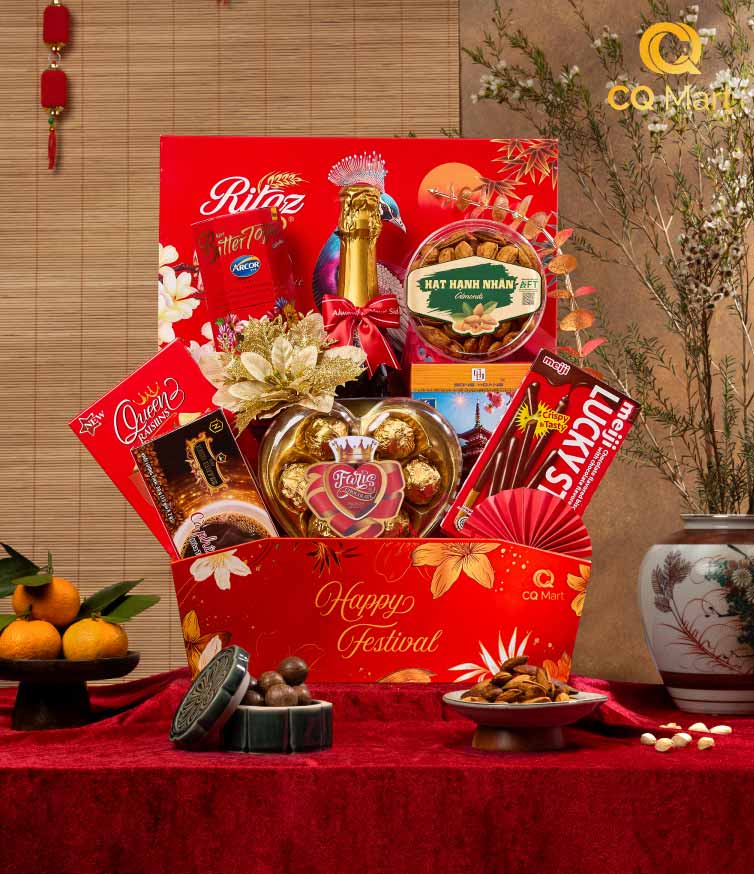 Giỏ Quà Tết Sum Vầy GQ285