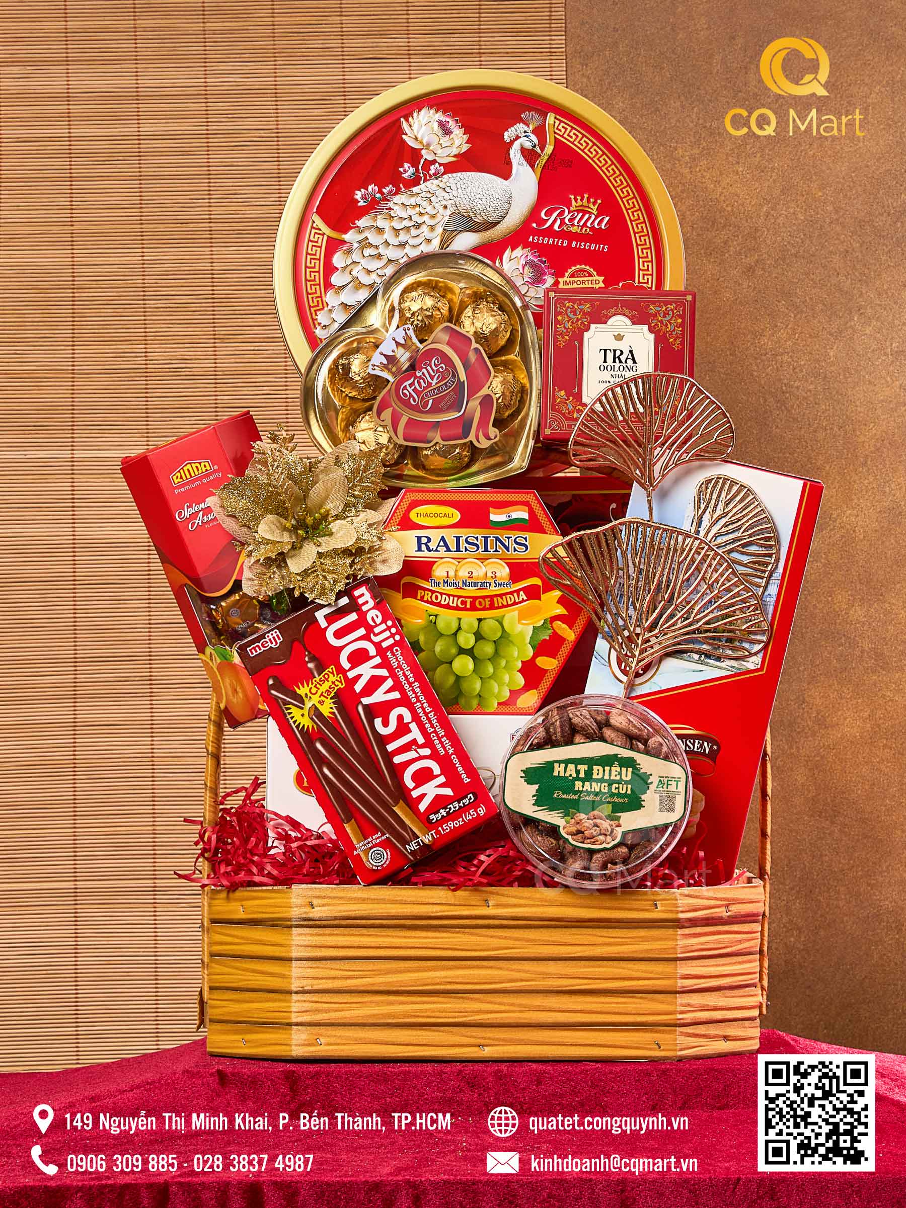 Giỏ Quà Tết Sum Vầy GQ286