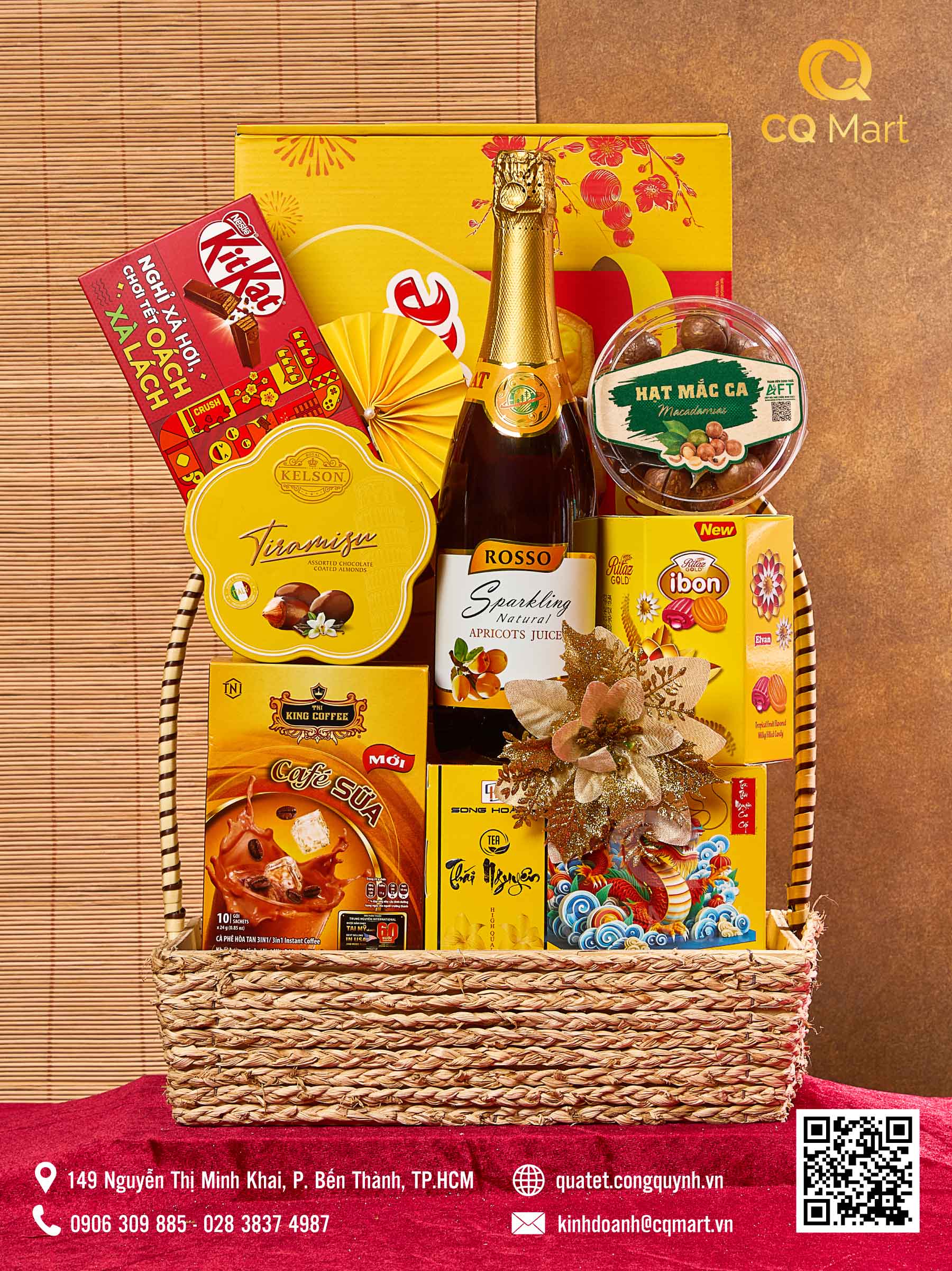 Giỏ Quà Tết Sum Vầy GQ287