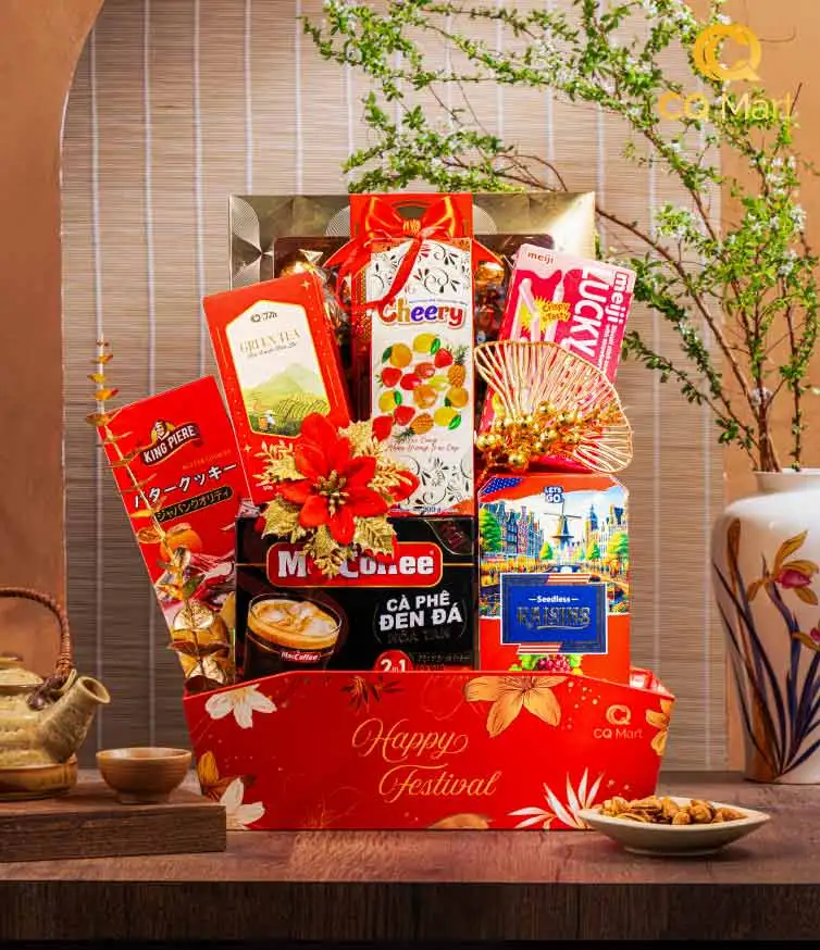 Giỏ Quà Tết Sum Vầy GQ309