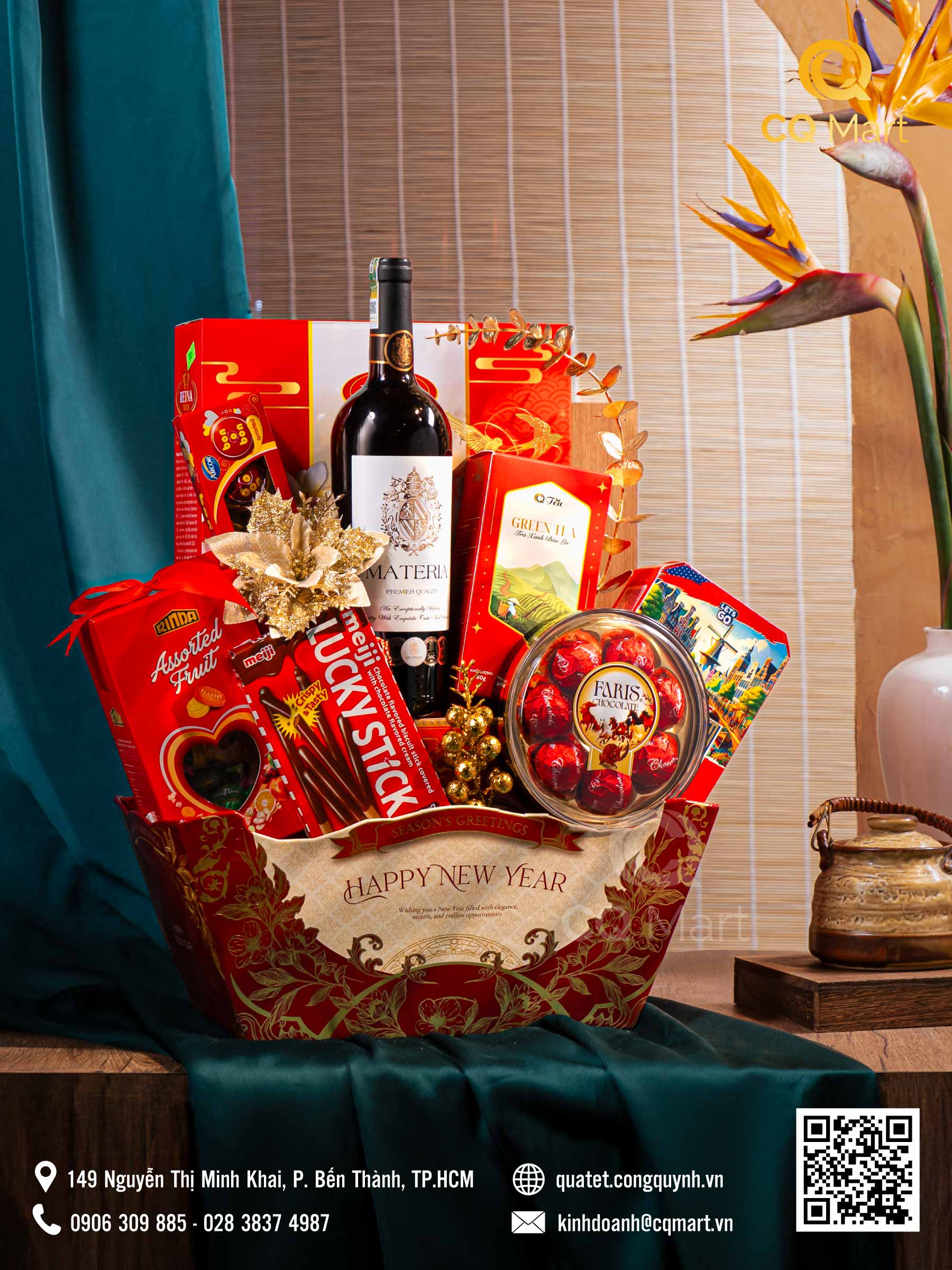 Giỏ Quà Tết Sum Vầy GQ310