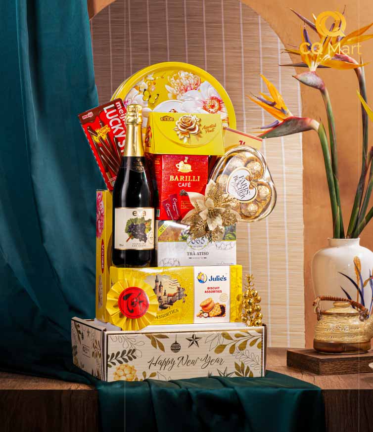 Giỏ Quà Tết Sum Vầy GQ312