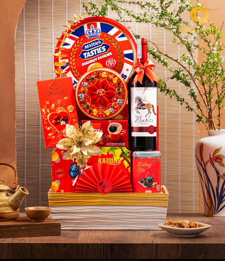 Giỏ Quà Tết Sum Vầy GQ315