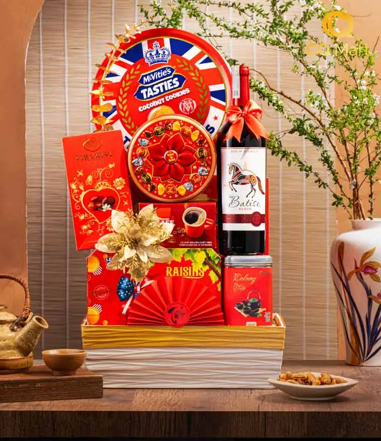 Giỏ Quà Tết Sum Vầy GQ315