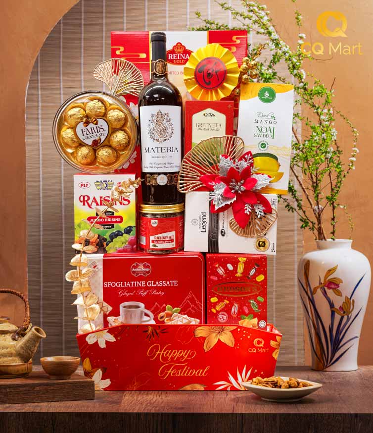 Giỏ Quà Tết Sum Vầy GQ329