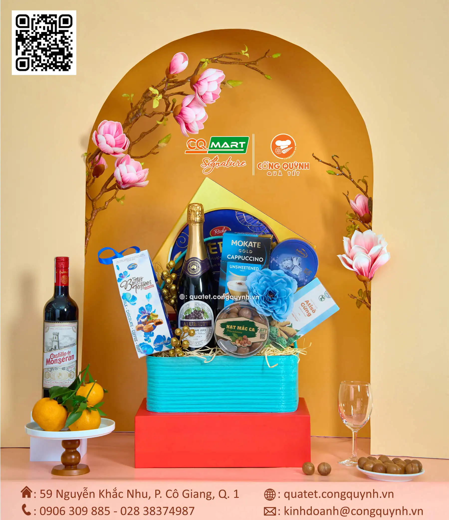 Giỏ Quà Tết Tâm Giao GQ262