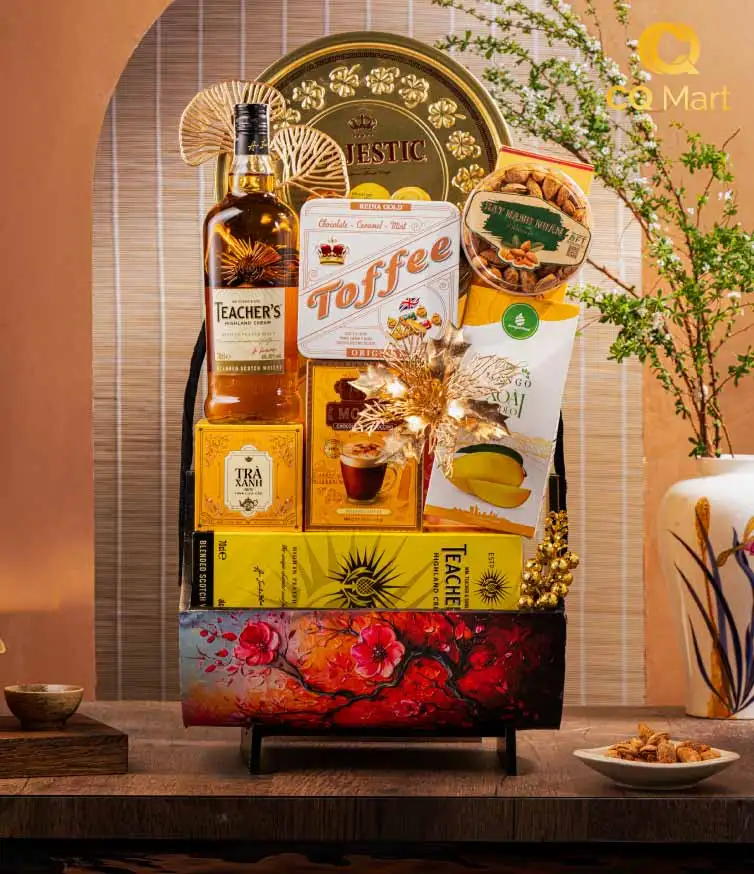 Giỏ Quà Tết Tâm Giao GQ319