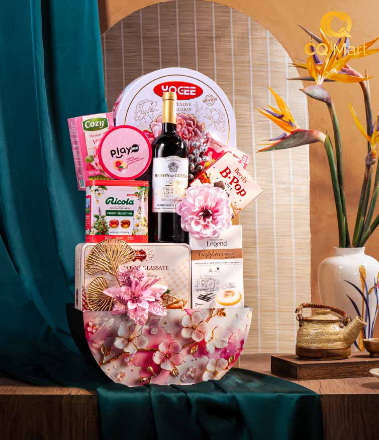 Giỏ Quà Tết Tâm Giao GQ320