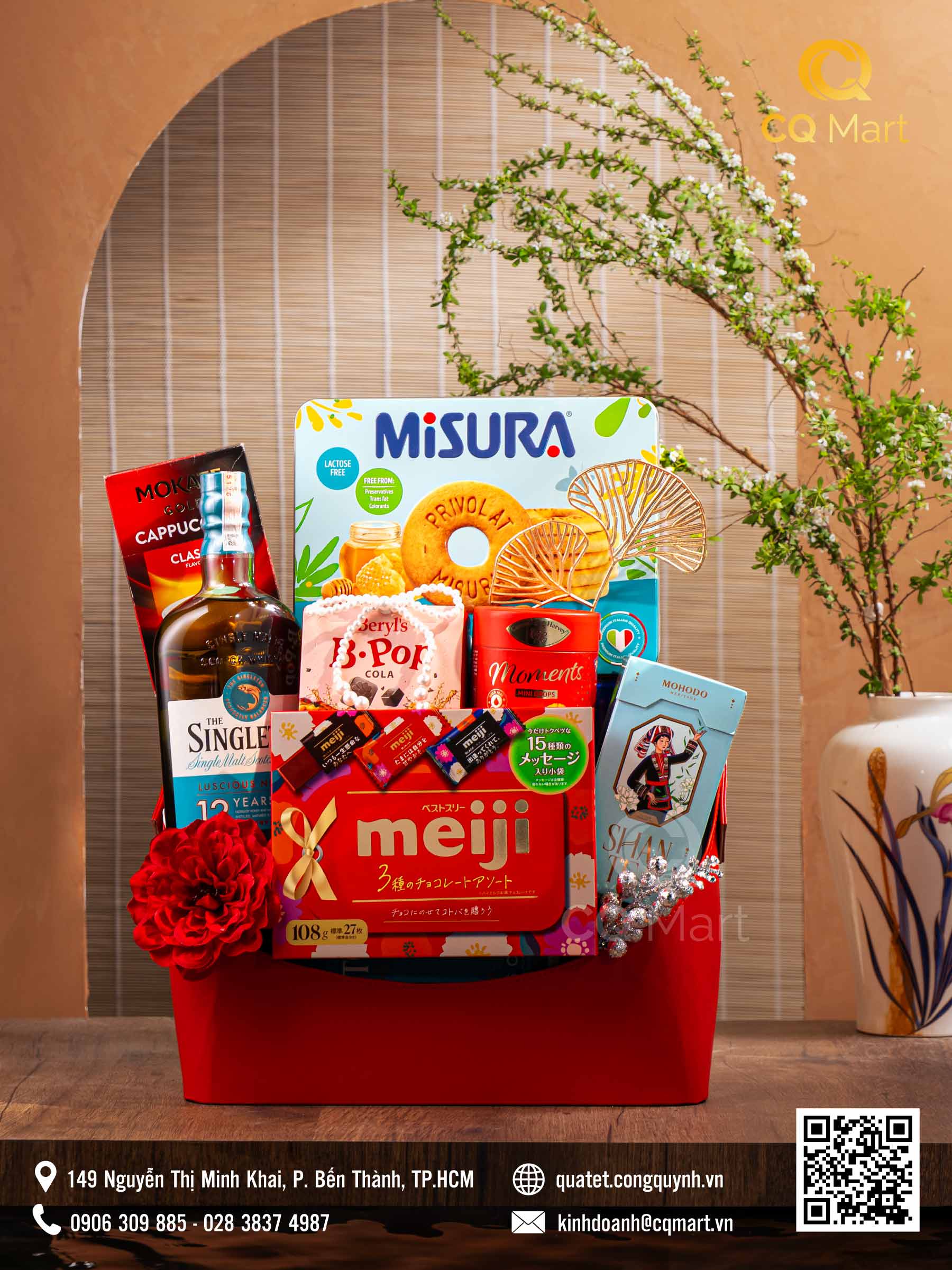 Giỏ Quà Tết Thành Ý GQ325﻿