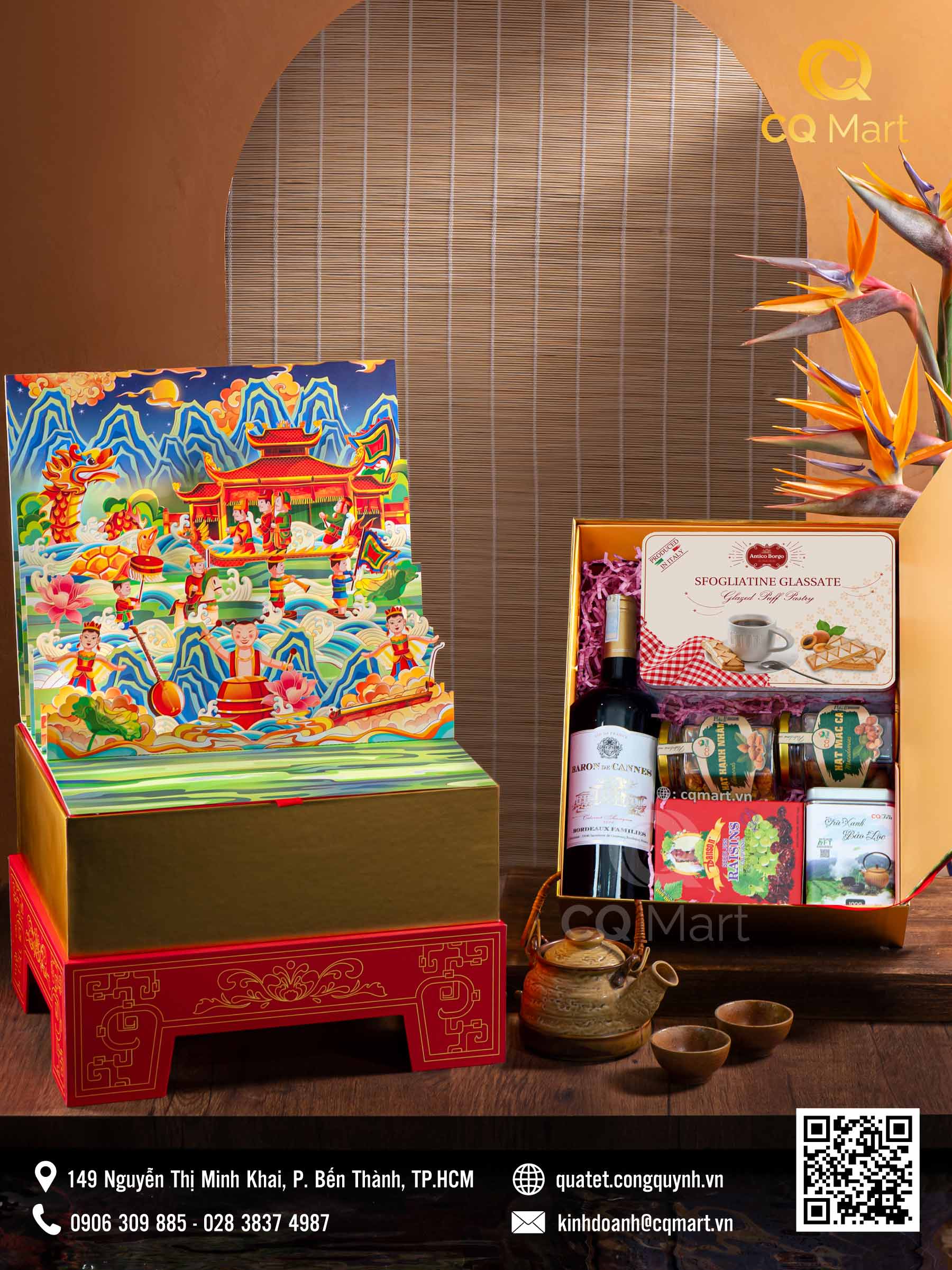 Hộp Quà Tết Phú Quý HQ296