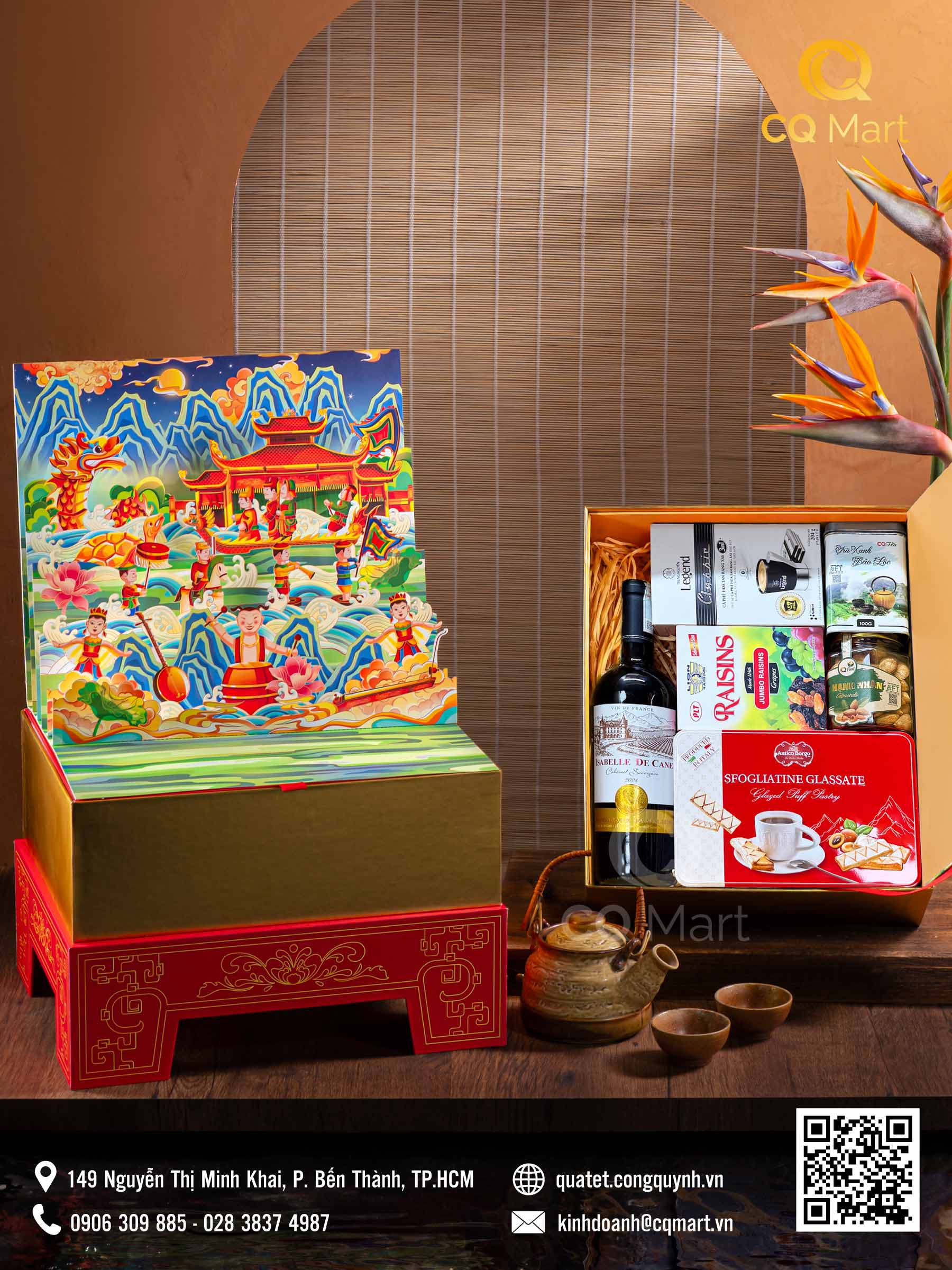 Hộp Quà Tết Phú Quý HQ358