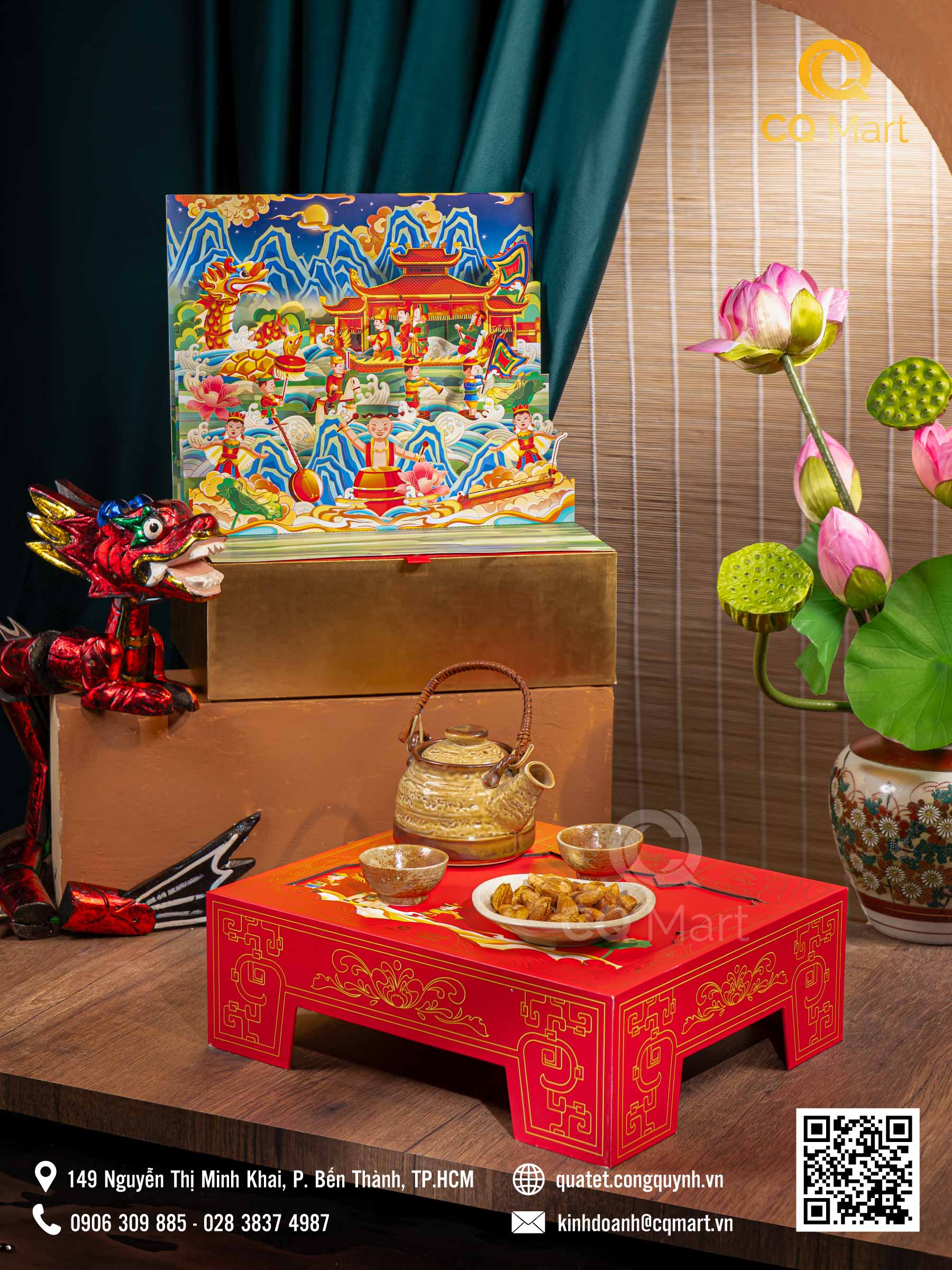 Hộp Quà Tết Phú Quý HQ370