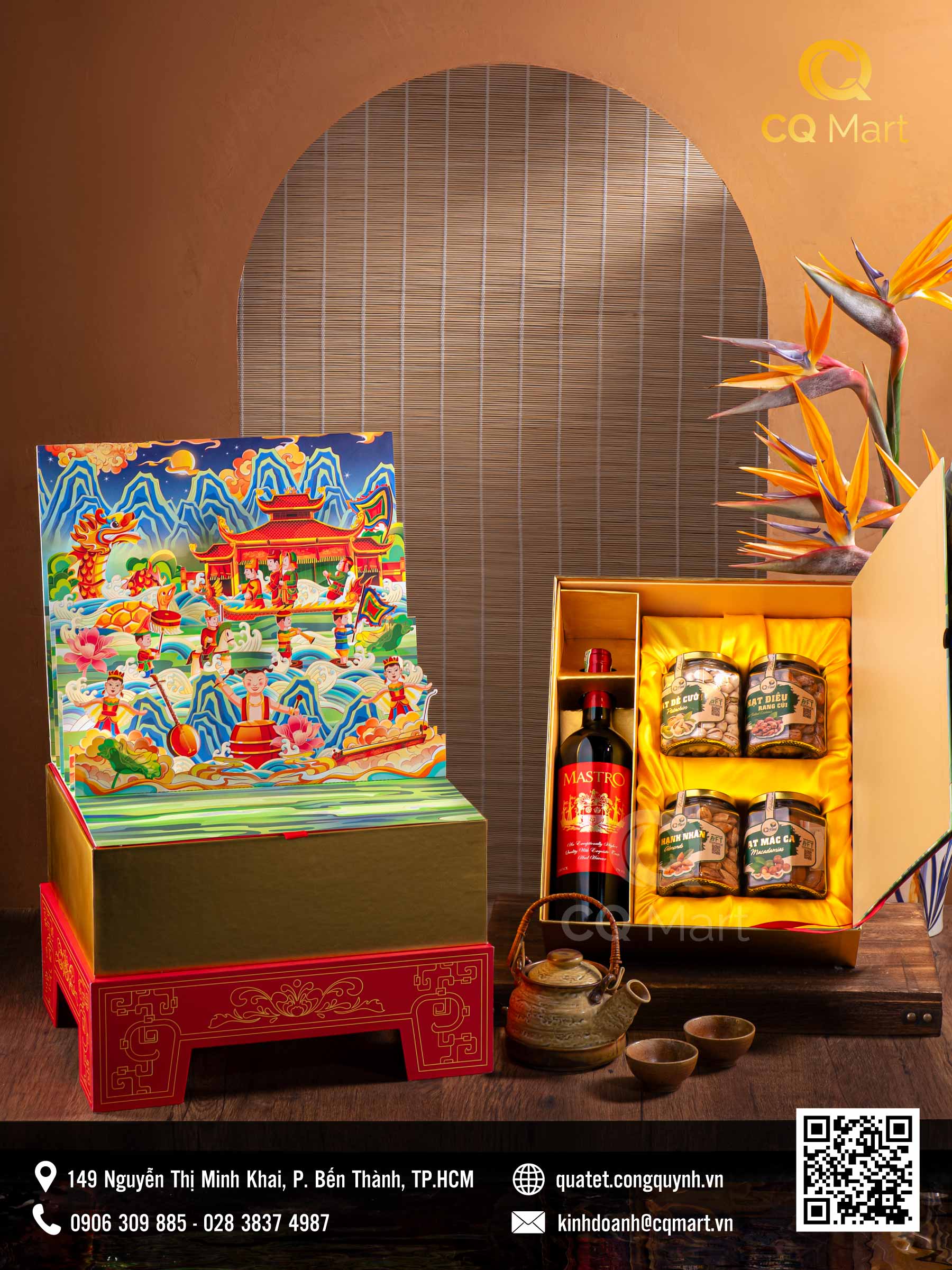 Hộp Quà Tết Phú Quý HQ372