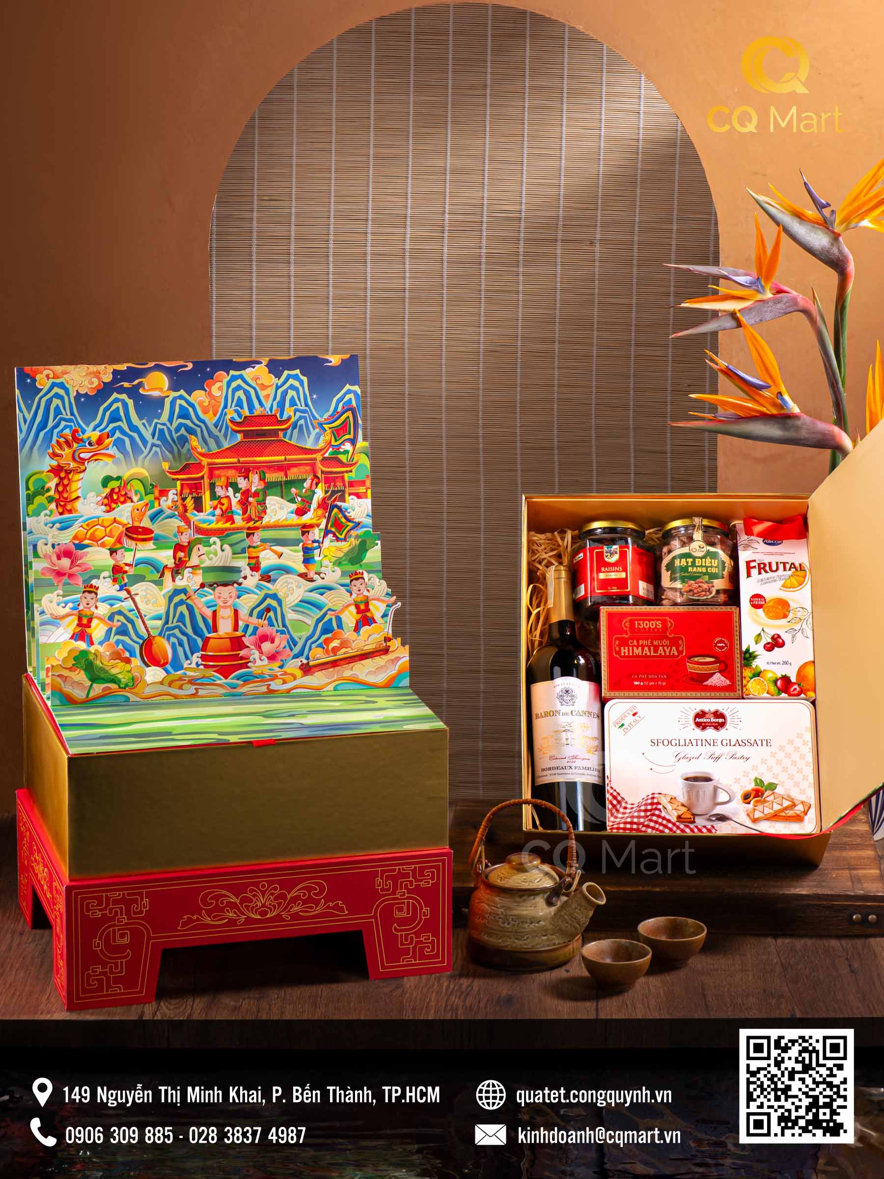 Hộp Quà Tết Phú Quý HQ374