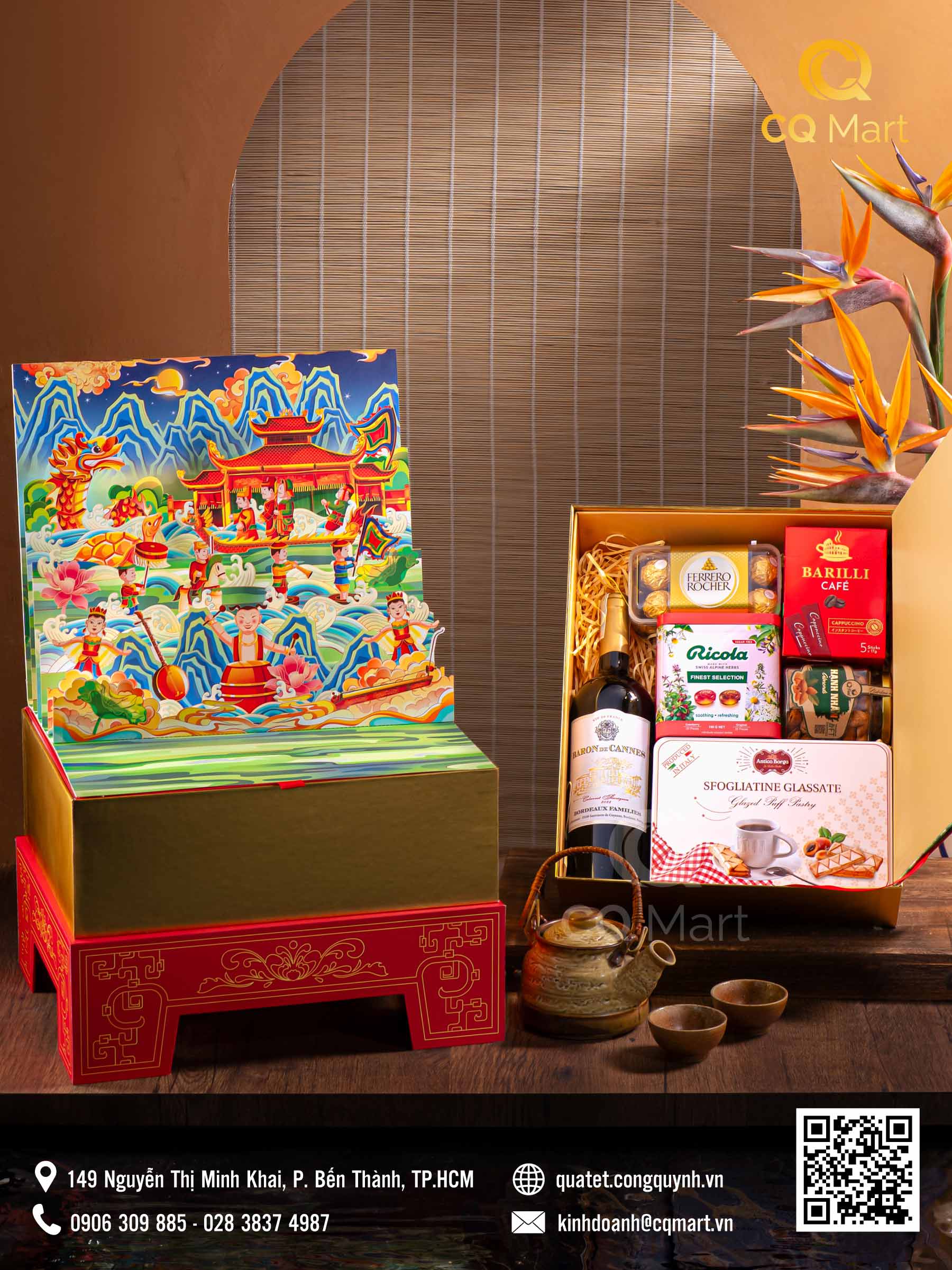 Hộp Quà Tết Phú Quý HQ377