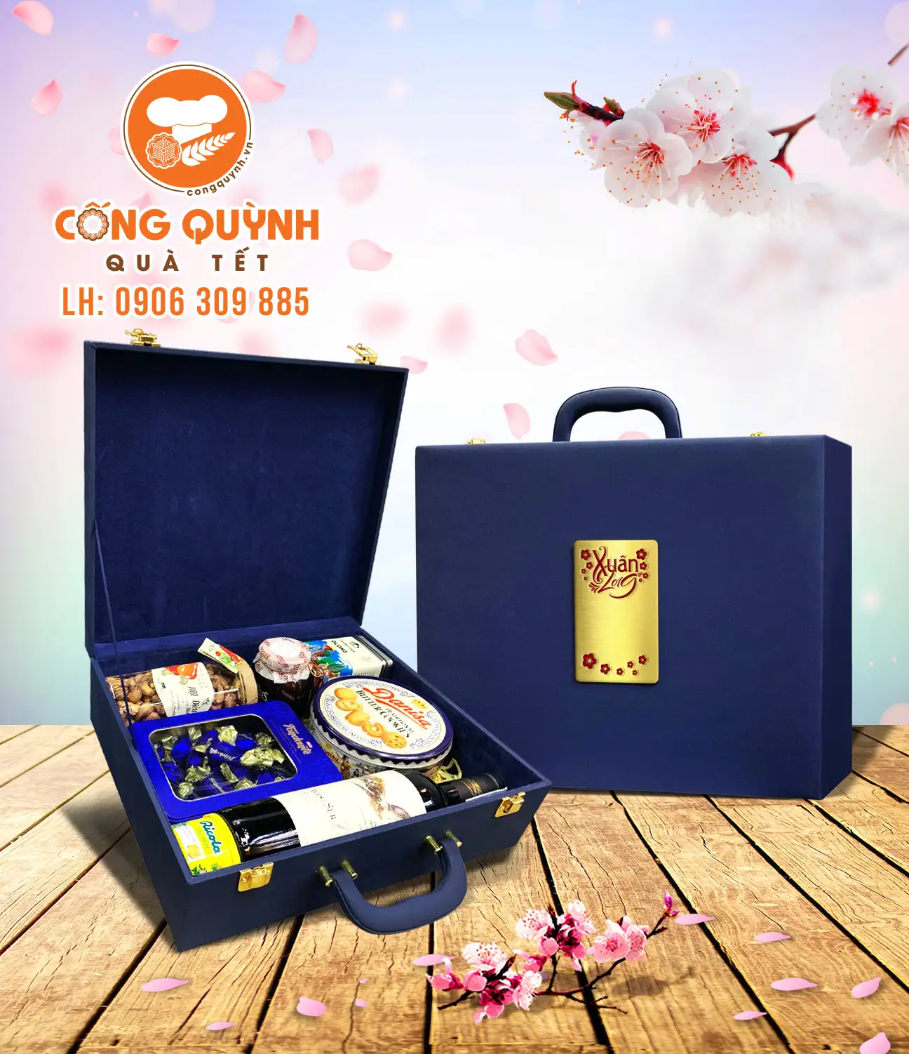 Hộp Quà Tết Thịnh Vượng HQ116