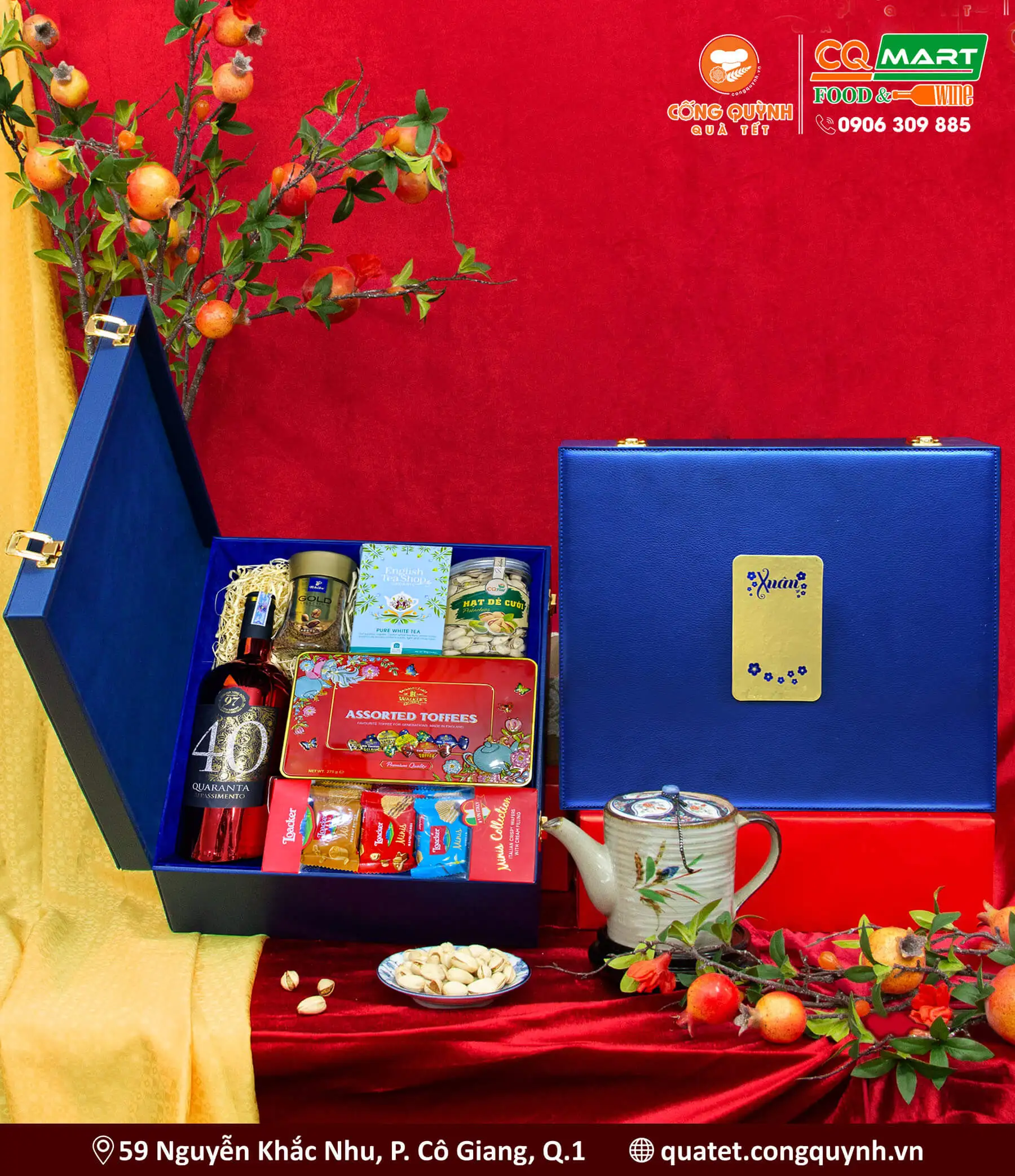 Hộp Quà Tết Thịnh Vượng HQ274