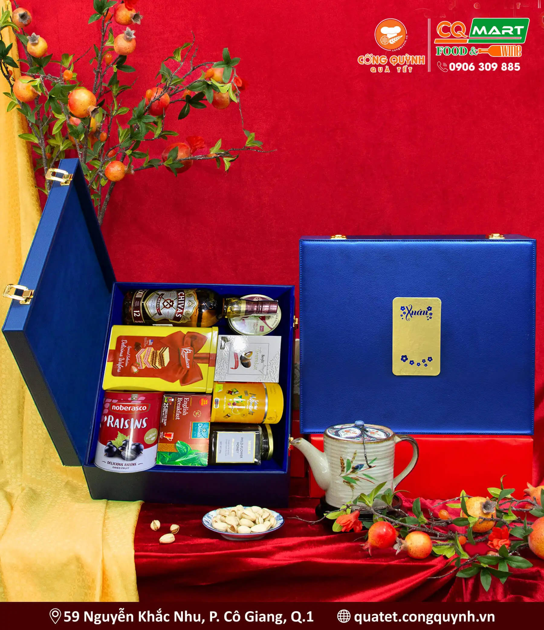 Hộp Quà Tết Thịnh Vượng HQ275