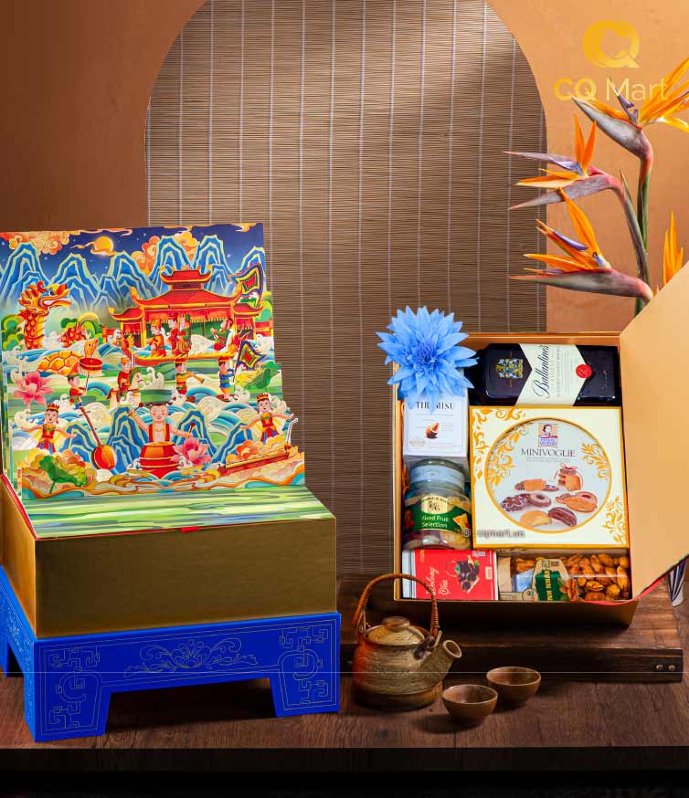 Hộp Quà Tết Thịnh Vượng HQ309