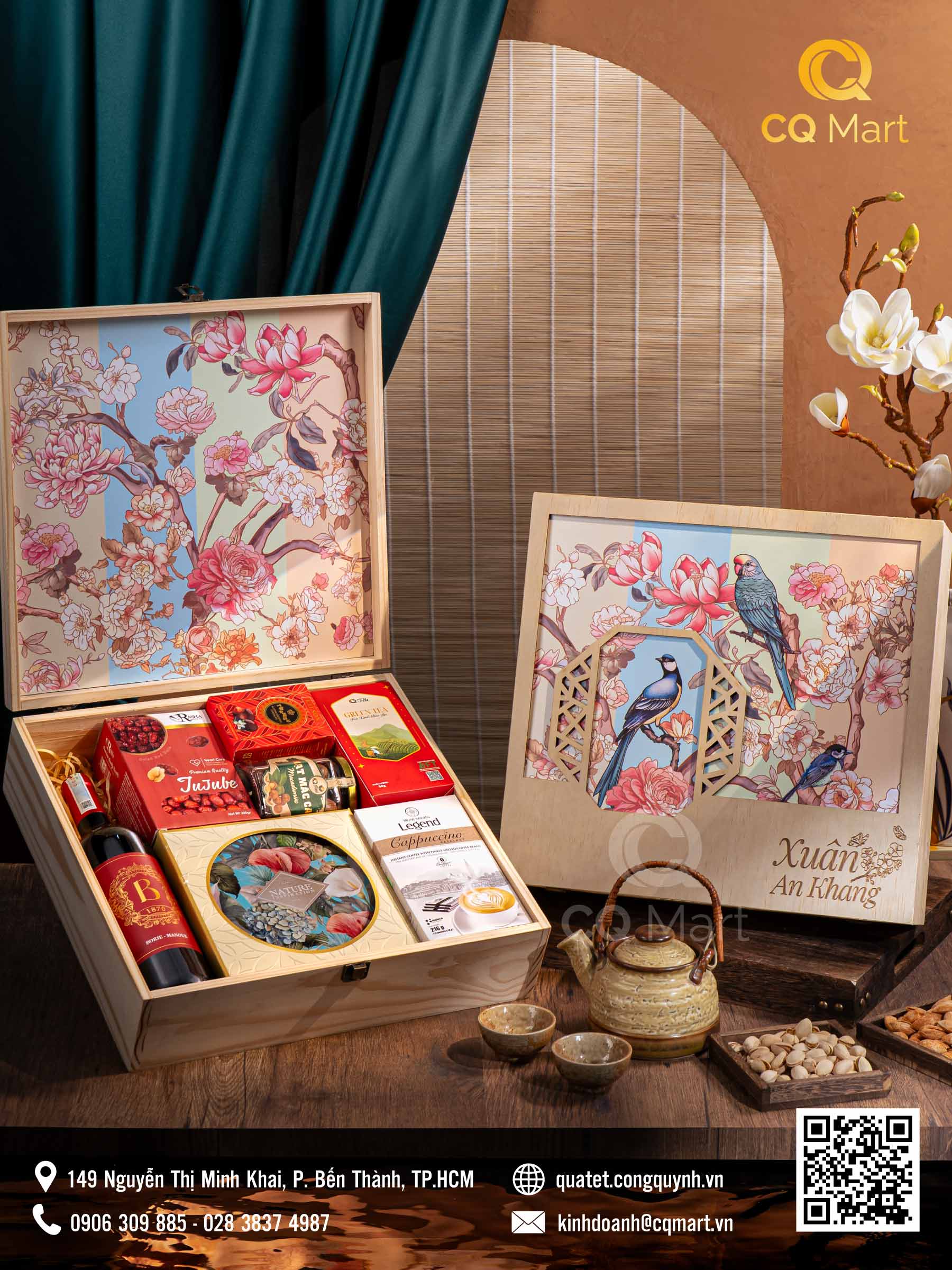 Hộp Quà Tết Thịnh Vượng HQ381