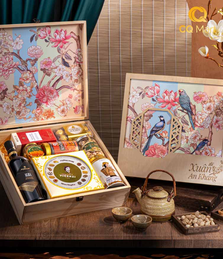 Hộp Quà Tết Thịnh Vượng HQ389