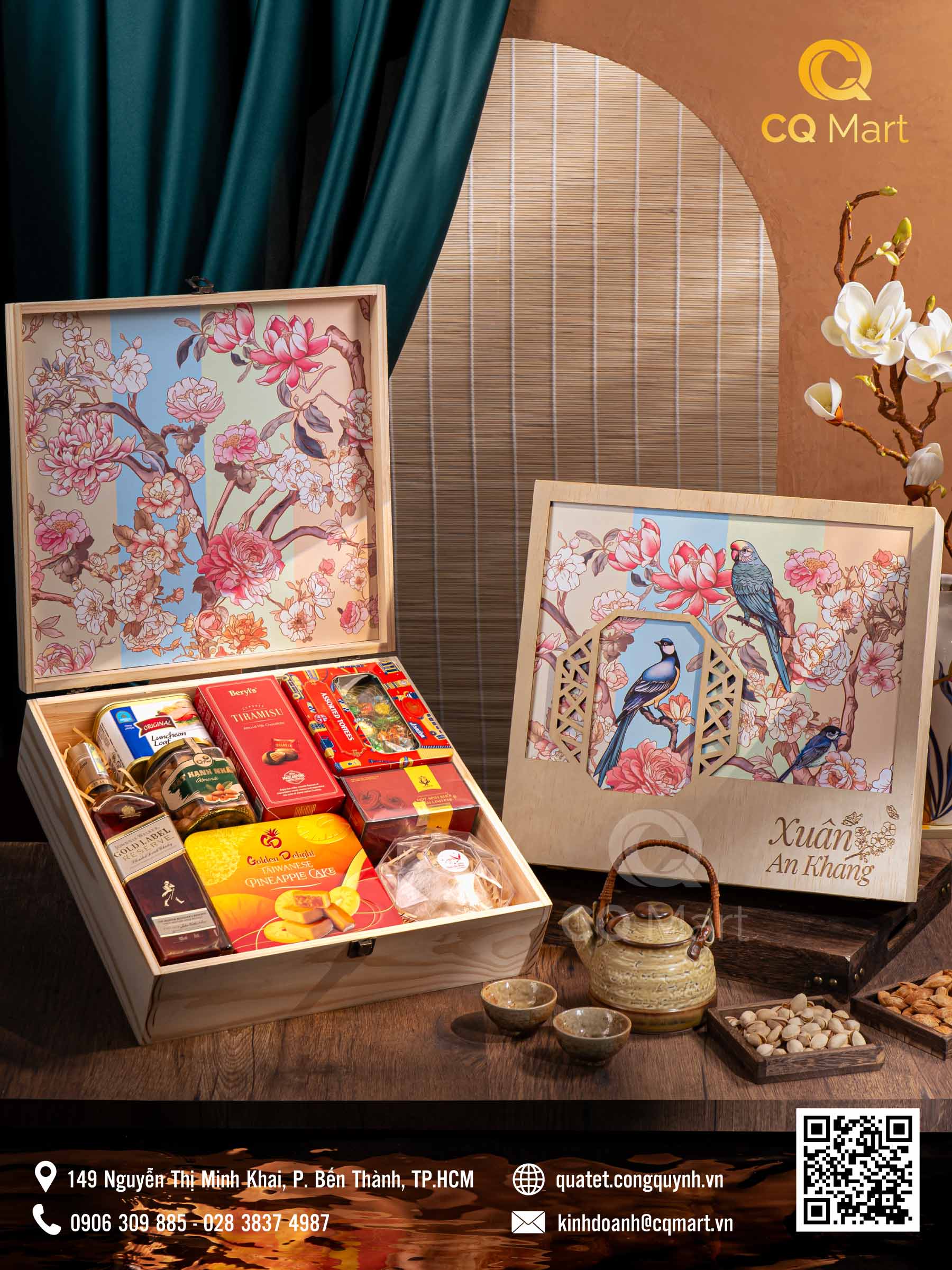 Hộp Quà Tết Thịnh Vượng HQ391